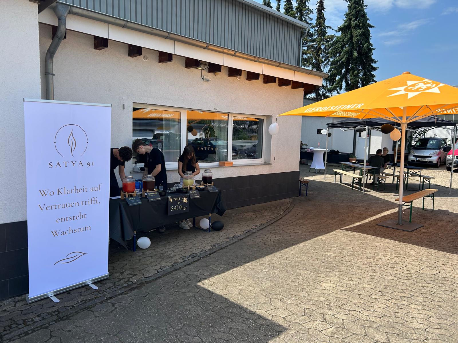 SATYA 91 – Event im Außenbereich